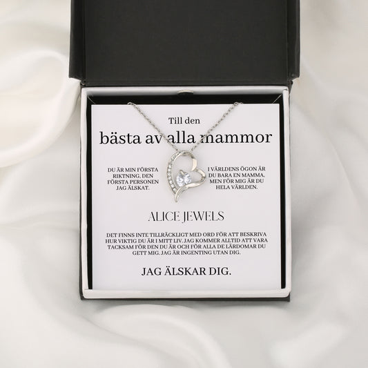 Smyckesset Halsband "Till den bästa av mammor"